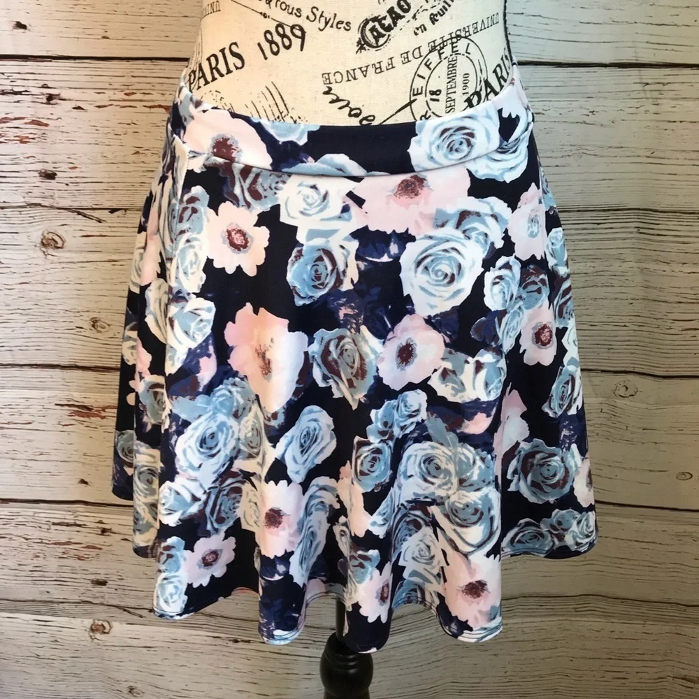 Frenchi skirt floral mini